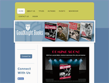 Tablet Screenshot of goodknightbooks.com